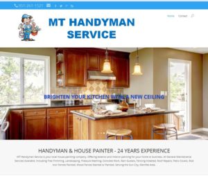 Handyman Website Sample by Advance Your Listing - Website Designer Murrieta CA